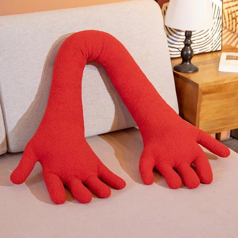 Langes Arm- und Handplüschkissen