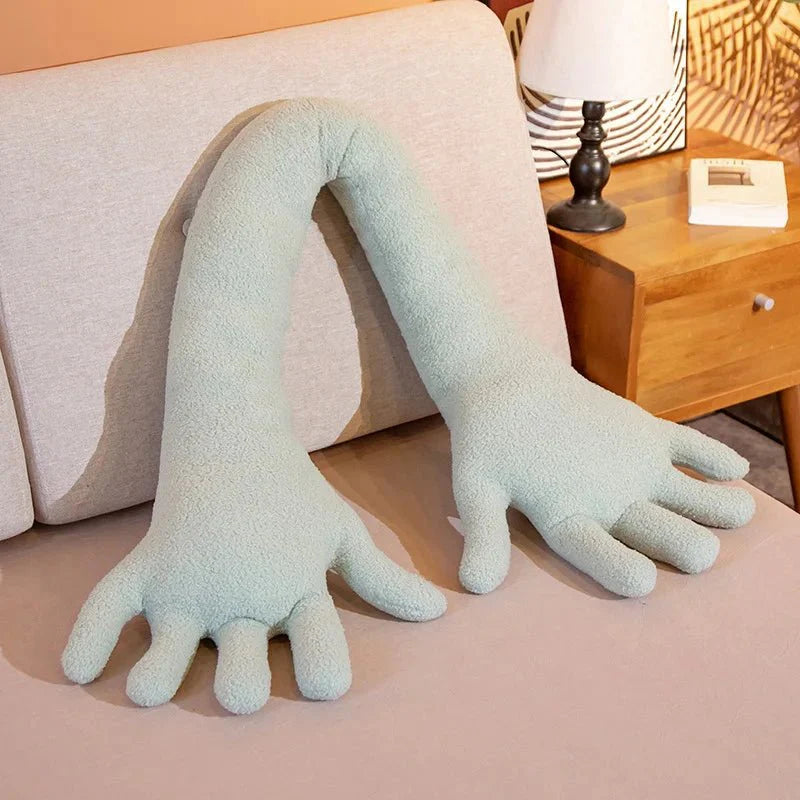 Langes Arm- und Handplüschkissen