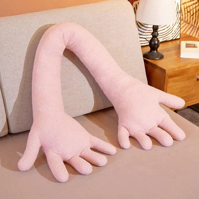 Langes Arm- und Handplüschkissen