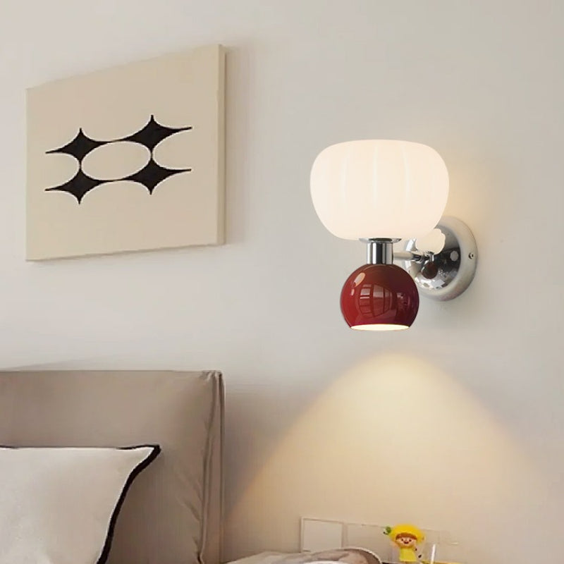 Moderne LED-Wandlampe Creme – Energiesparende Dekolampe für Wohnzimmer und Schlafzimmer
