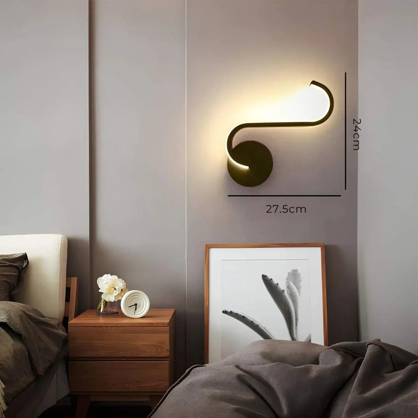 Moderne Wandlampe für Zuhause und Büro - Elegantes Design für stilvolle Atmosphäre