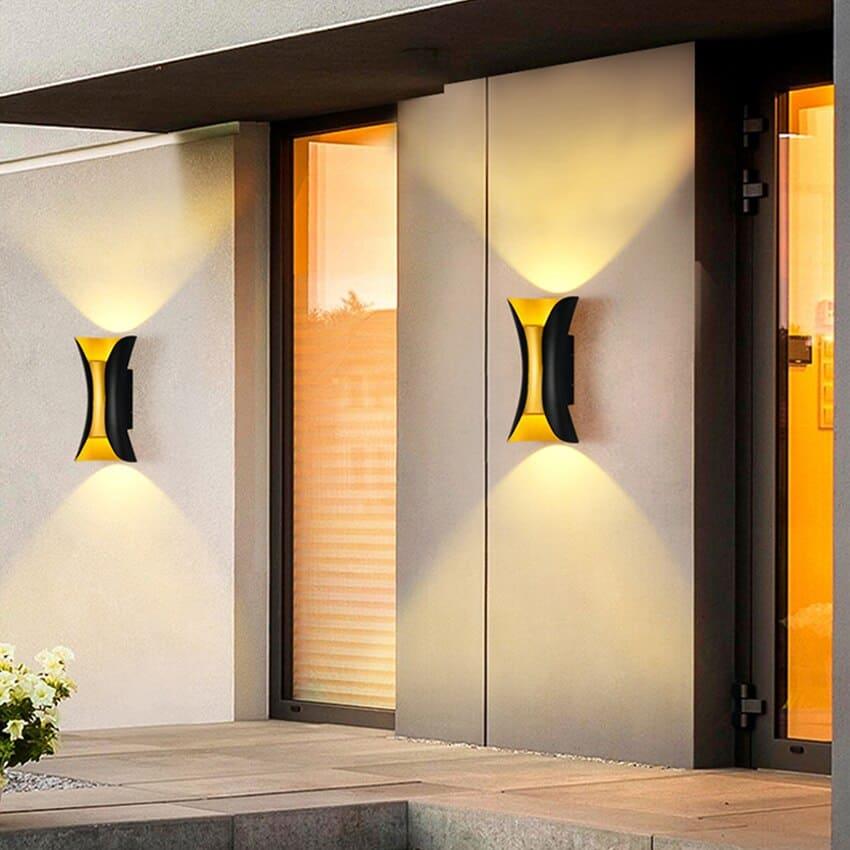 LustriaGlow – Stilvolle Außenwandleuchte mit wetterfestem Design