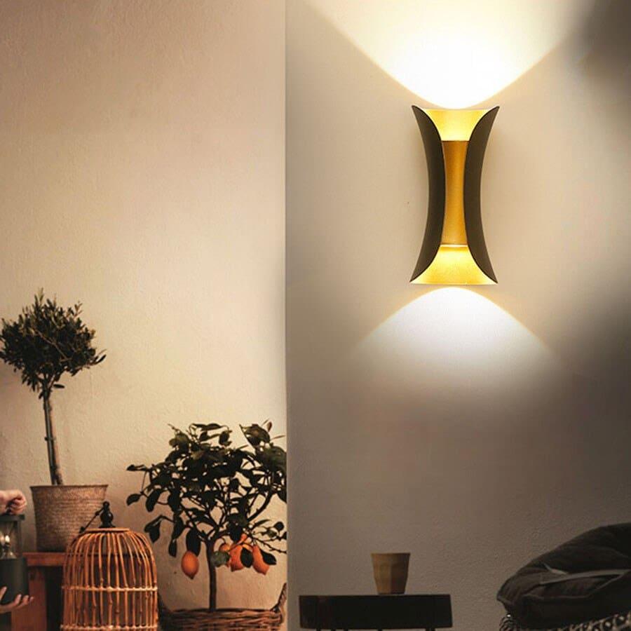 LustriaGlow – Stilvolle Außenwandleuchte mit wetterfestem Design