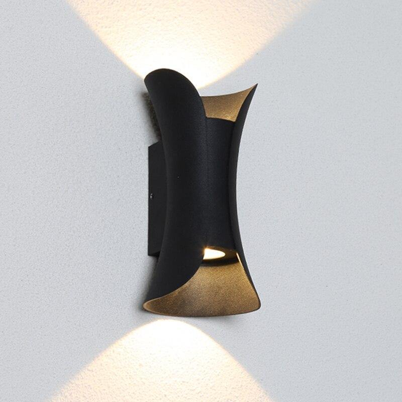 LustriaGlow – Stilvolle Außenwandleuchte mit wetterfestem Design