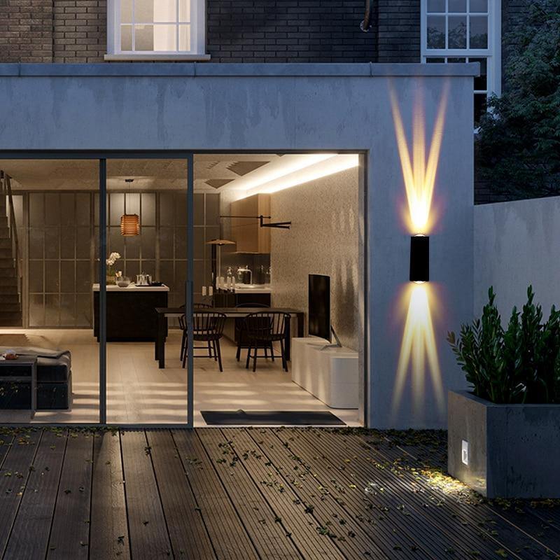 LumiTerra – Moderne Außenwandlampe mit eleganter LED-Beleuchtung