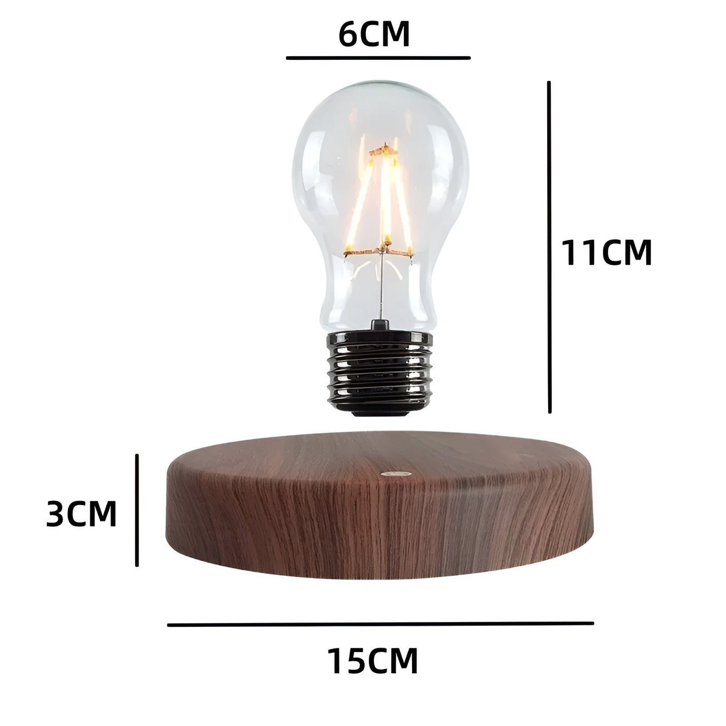 Garduru Bulb - Elegant Magnetisch Levitation Schwebende Glühbirne