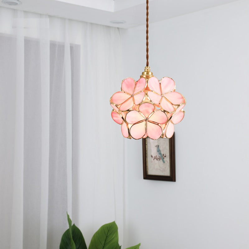 Blumen Pendant Lampe für elegante Wohnkultur | Stilvolle Beleuchtung für das Büro
