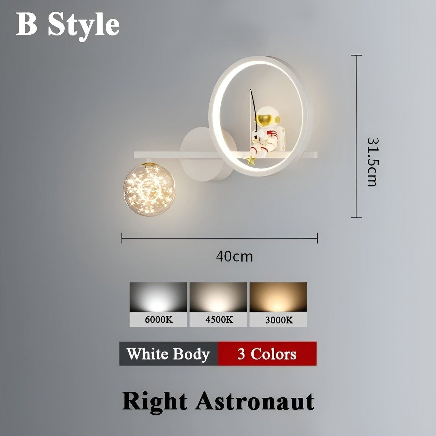 Garduru Lamp - Moderne Kinder Sternenhimmel-Projektor LED-Wandlampe