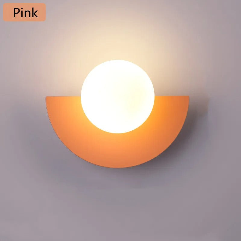 Garduru Summit Wandlicht – Modernes Halbkreis-Wandleuchte mit Touch-Control