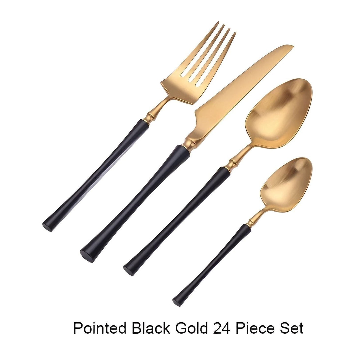 Garduru Besteckset - Edelstahl Spülmaschinenfestes Besteckset 5 set