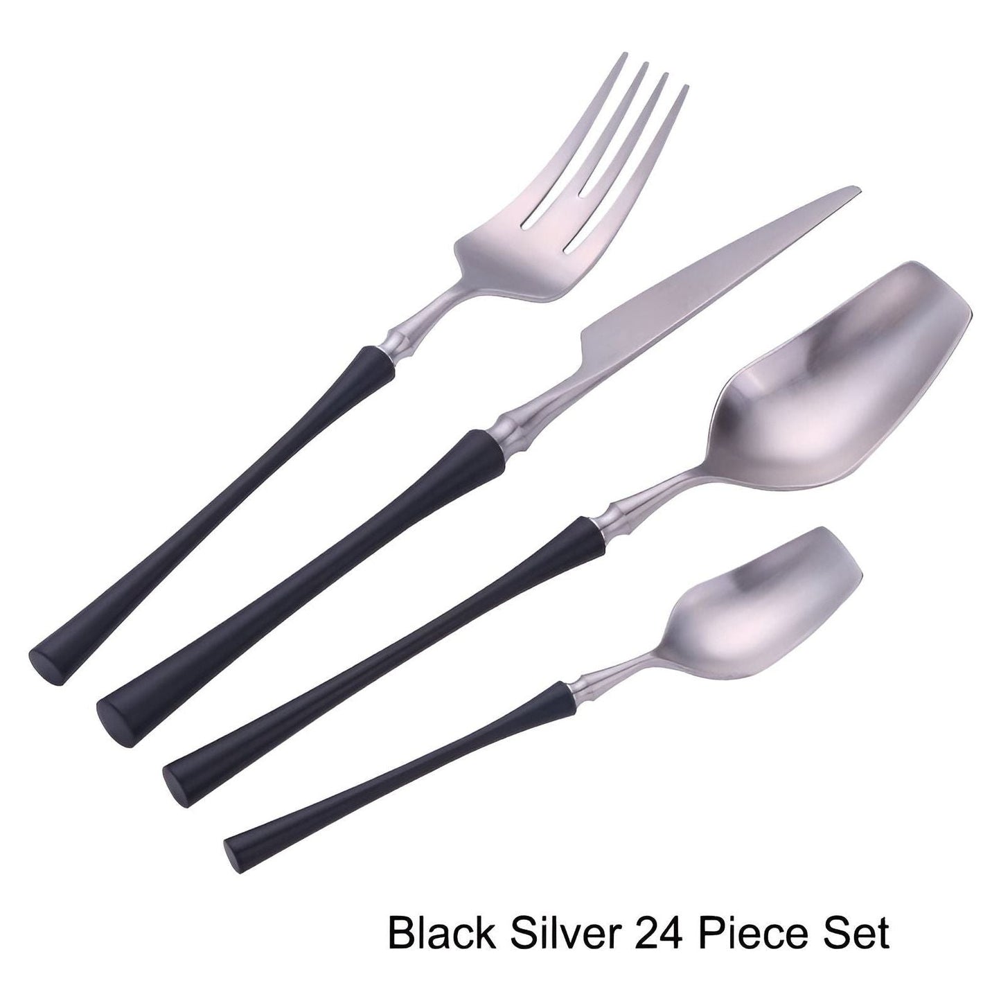 Garduru Besteckset - Edelstahl Spülmaschinenfestes Besteckset 5 set