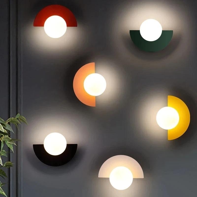 Garduru Summit Wandlicht – Modernes Halbkreis-Wandleuchte mit Touch-Control