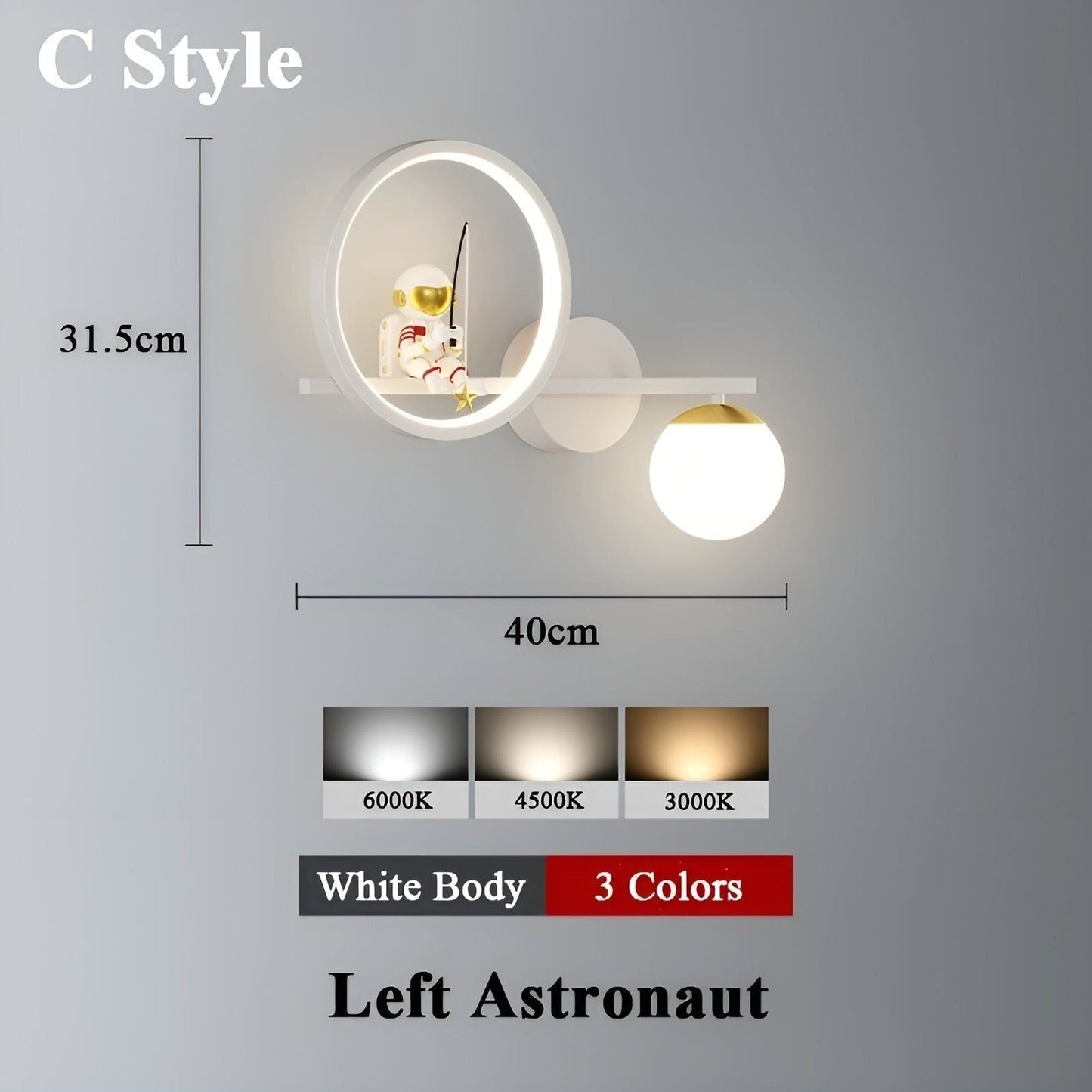 Garduru Lamp - Moderne Kinder Sternenhimmel-Projektor LED-Wandlampe