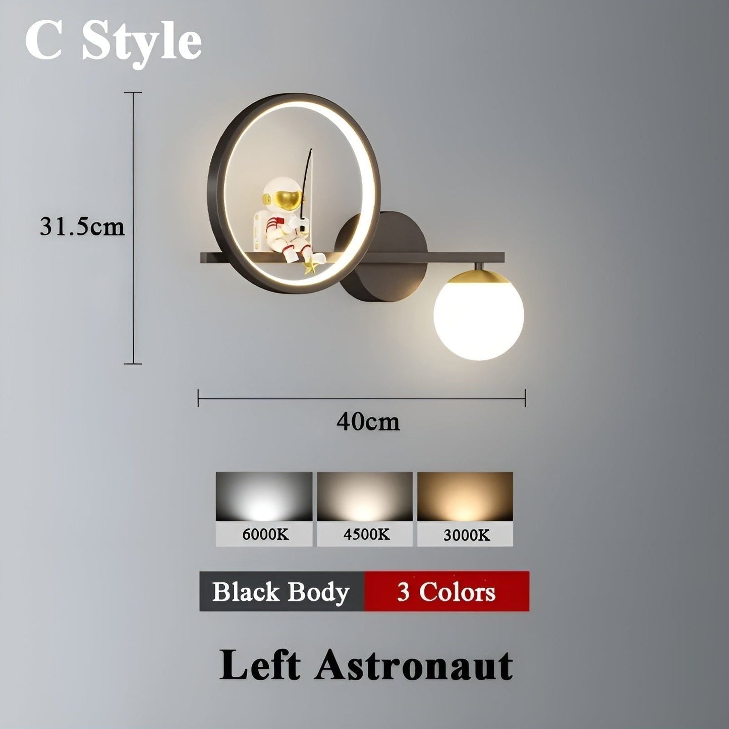 Garduru Lamp - Moderne Kinder Sternenhimmel-Projektor LED-Wandlampe