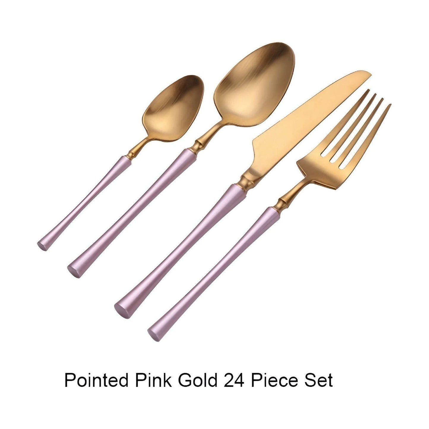 Garduru Besteckset - Edelstahl Spülmaschinenfestes Besteckset 5 set