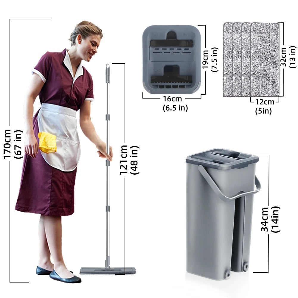 Professionelle Wischmop