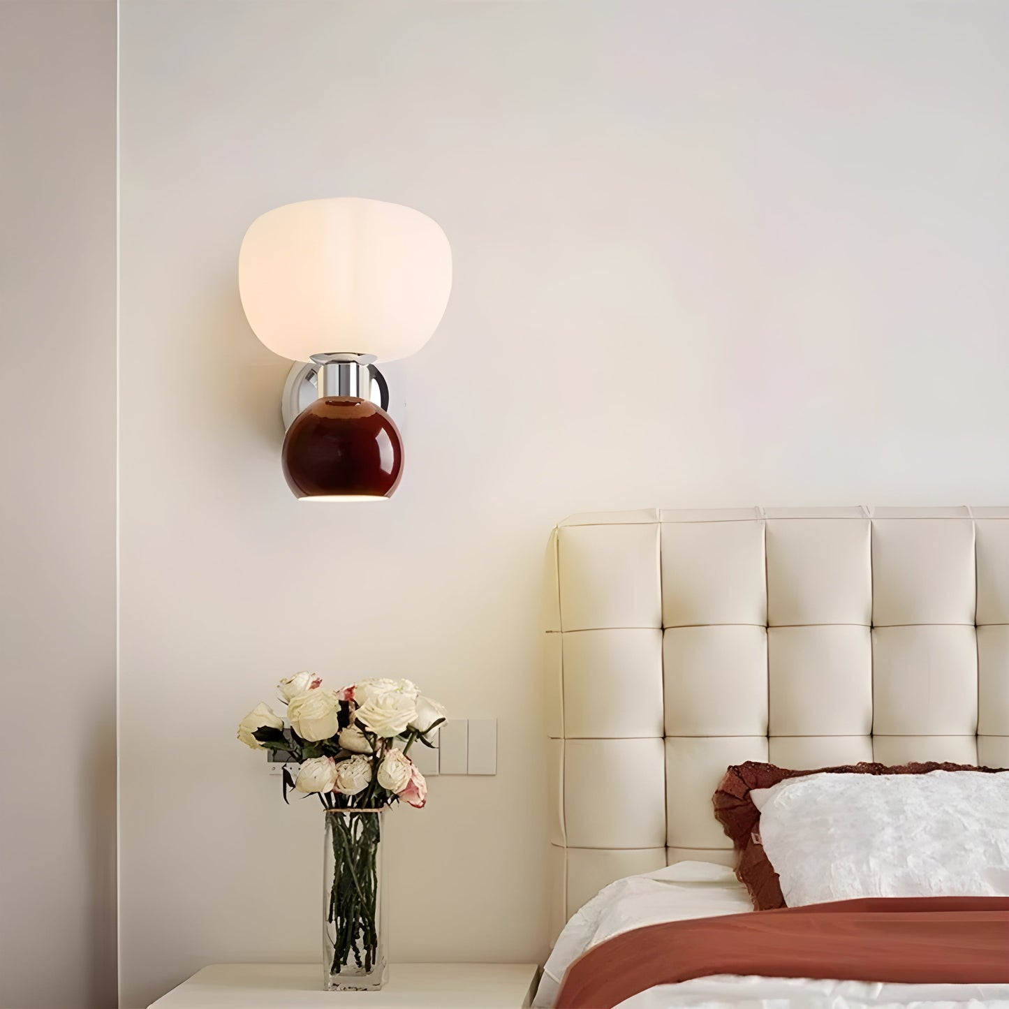 Garduru Light – Moderne Kürbis-Stil LED-Wandleuchte