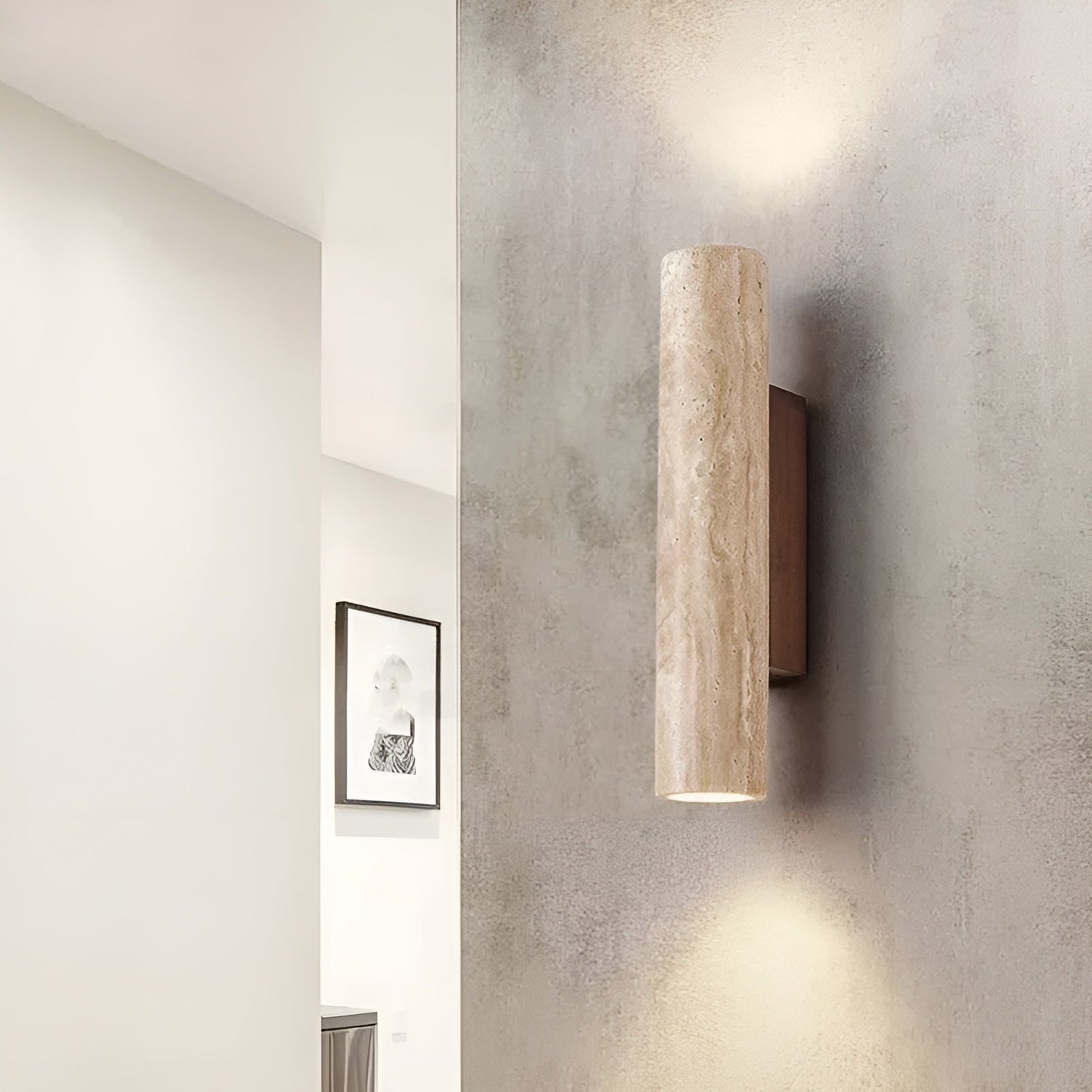 HarmonyLight | Subtile Wandleuchte Wabi-Sabi