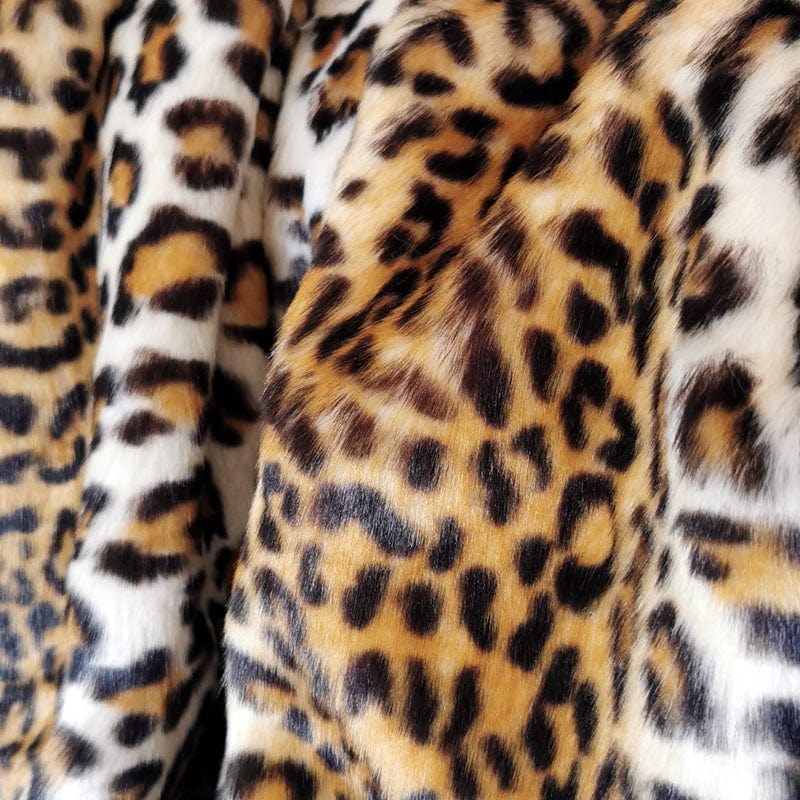 Leopard Luxe – Feines Faux-Fur-Decke