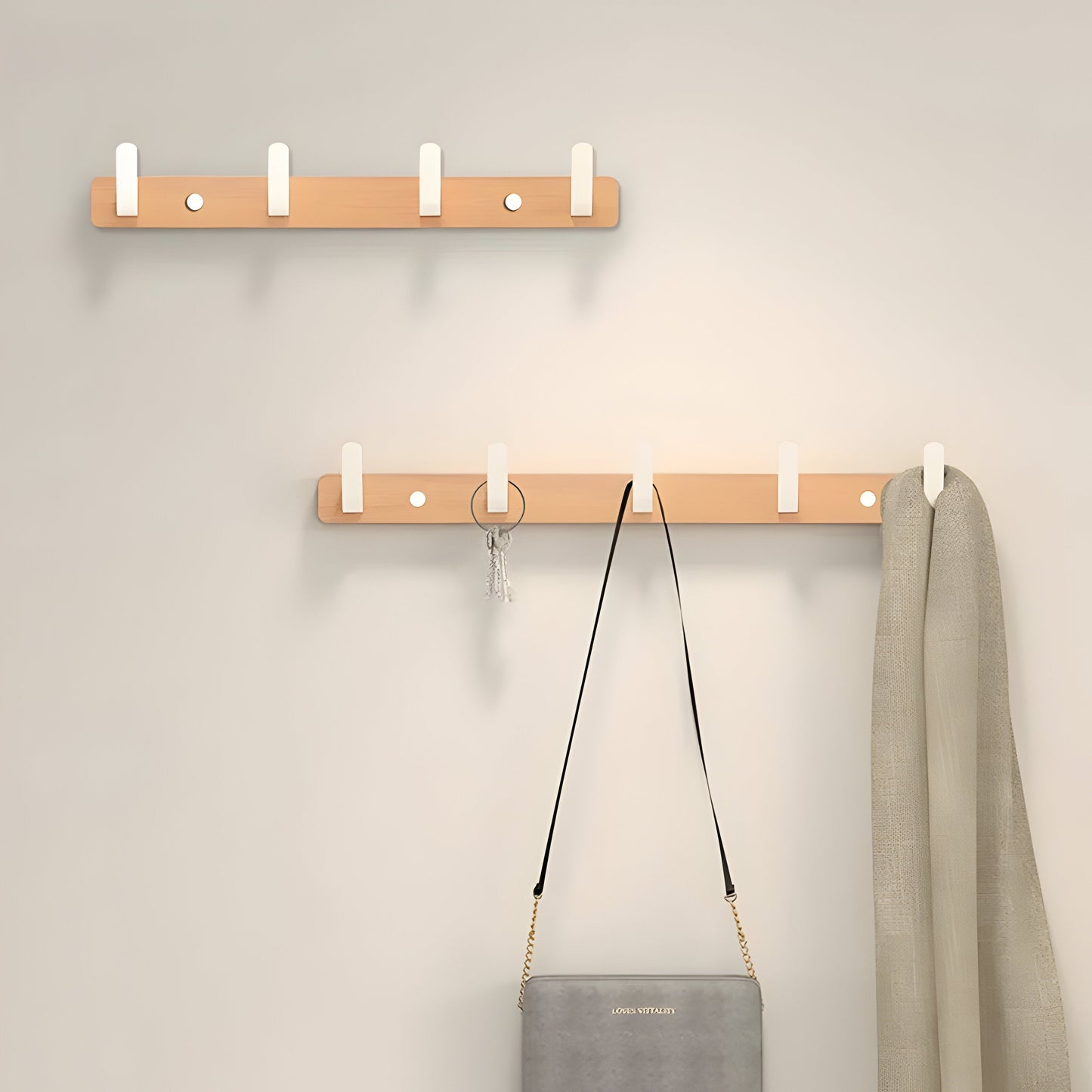 Garduru Hook – Walnuss Holz Wandhaken