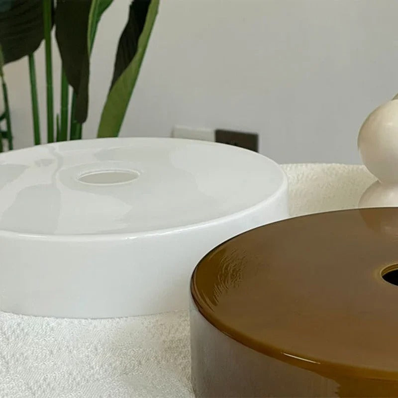 Italienische Retro-Deckenleuchte | Glas & Eisen