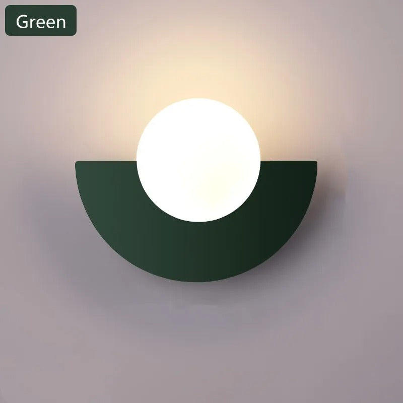 Garduru Summit Wandlicht – Modernes Halbkreis-Wandleuchte mit Touch-Control