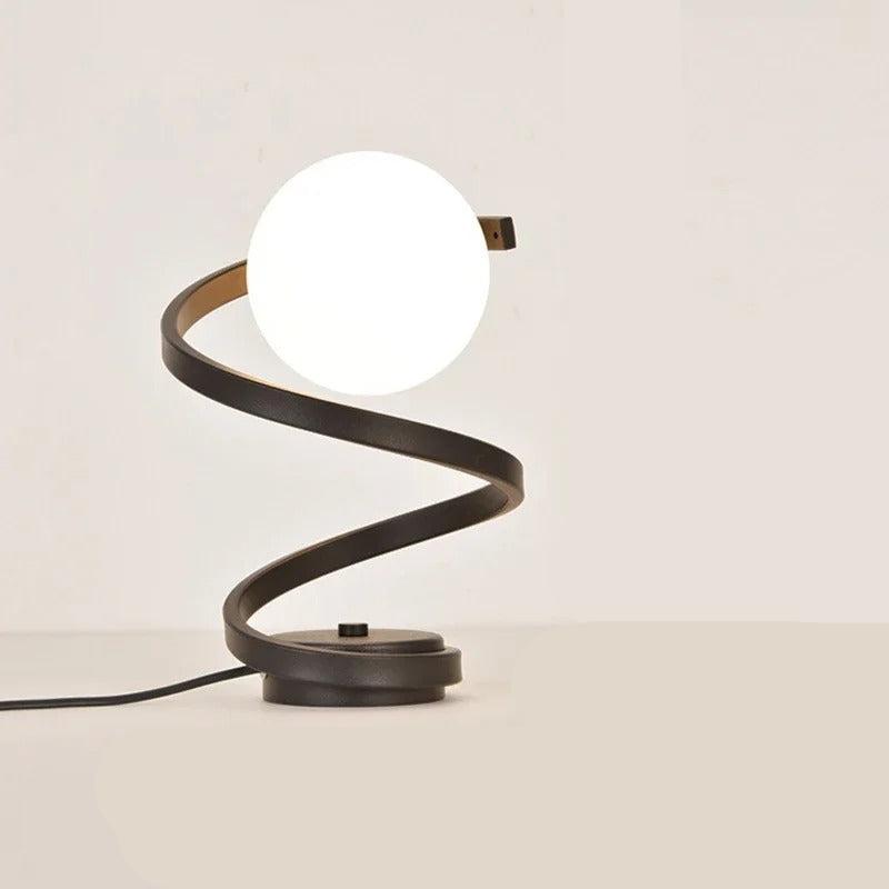 Elegante Tischlampe mit LED-Beleuchtung | GlassLuxe