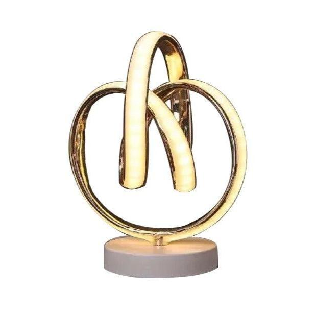 Stilvolle gebogene LED-Lampe | LuxeGlow