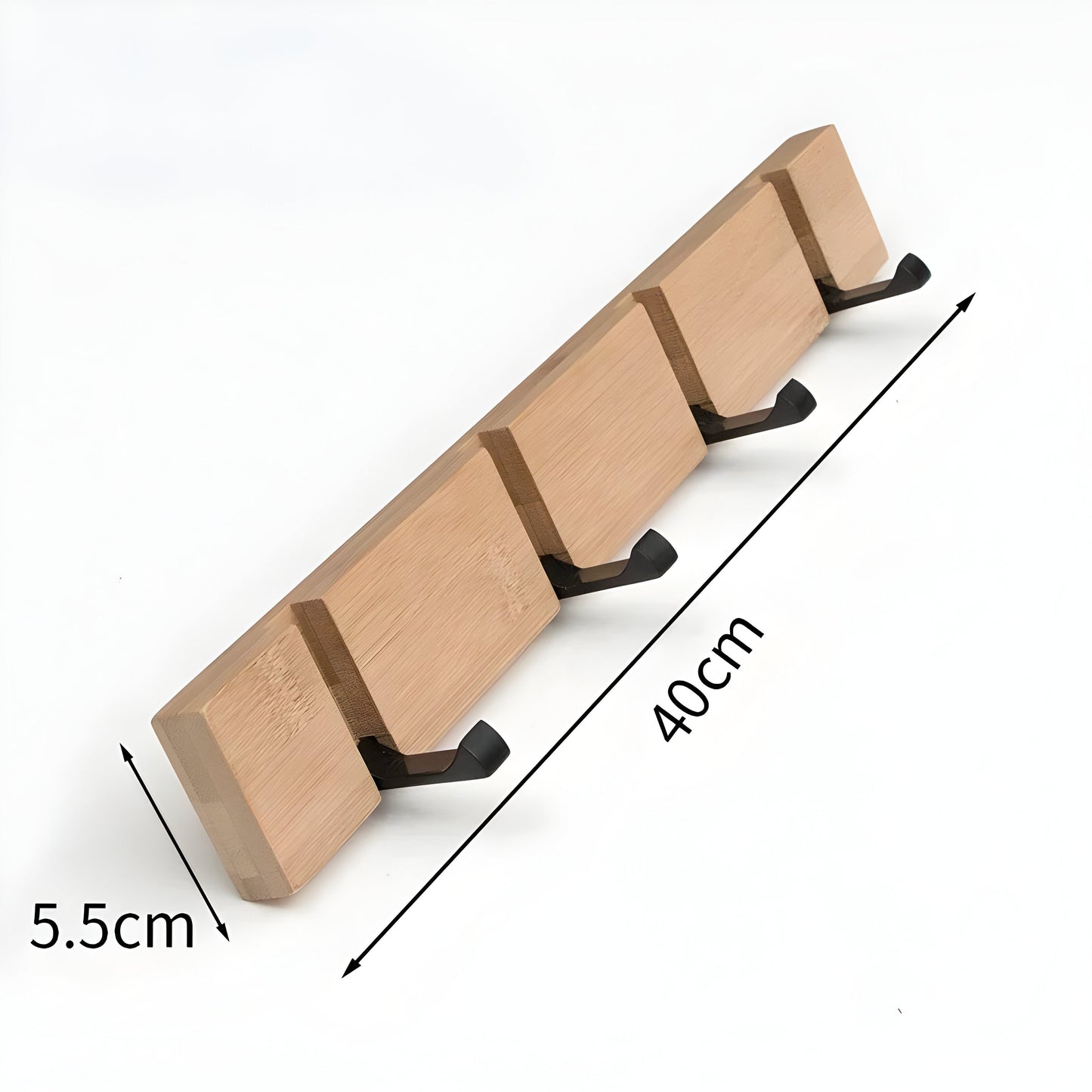 Garduru Hook – Wandmontierter Holz-Badezimmerhaken