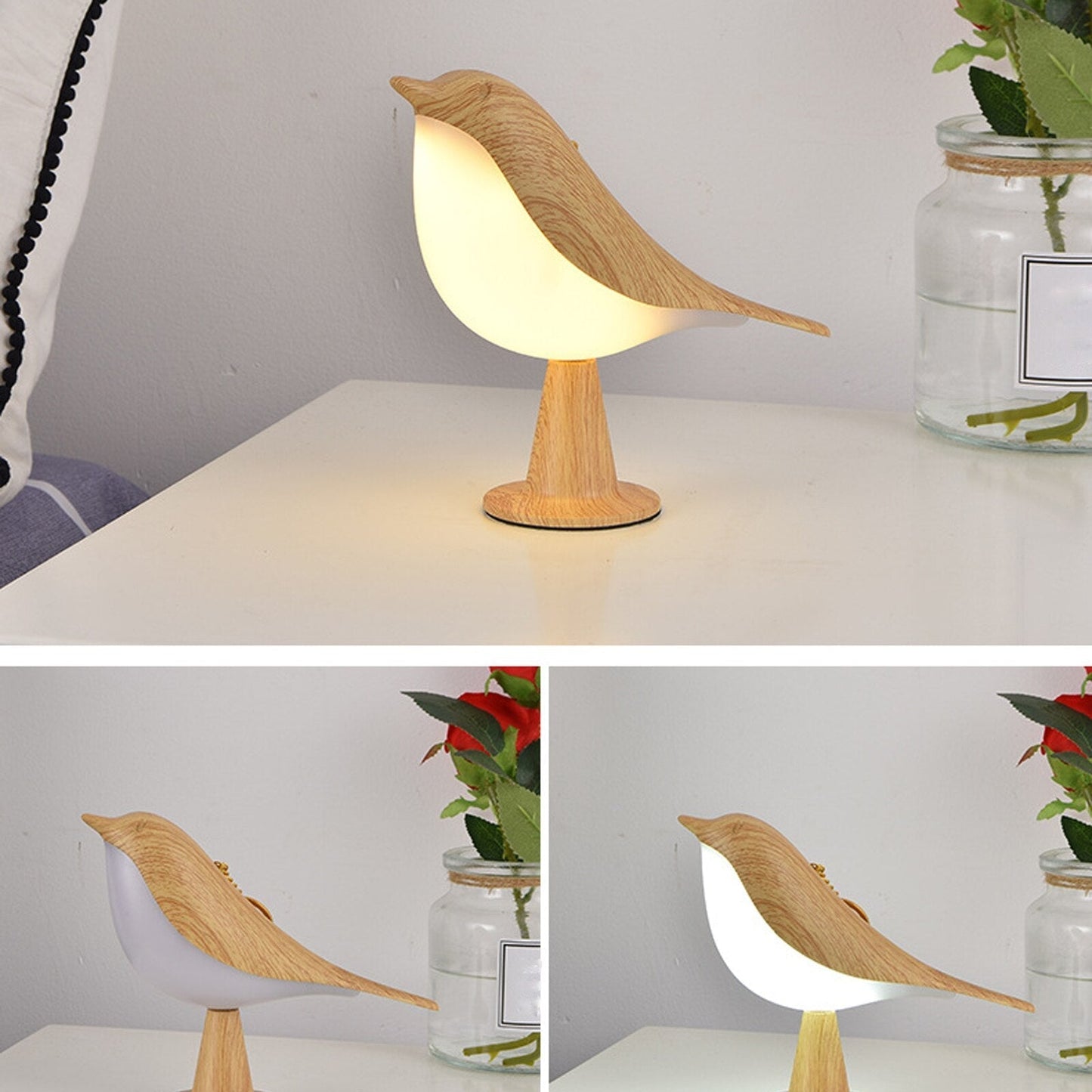 Lampe Missbird – Lampe mit Vogelmotiv für moderne und elegante Dekoration