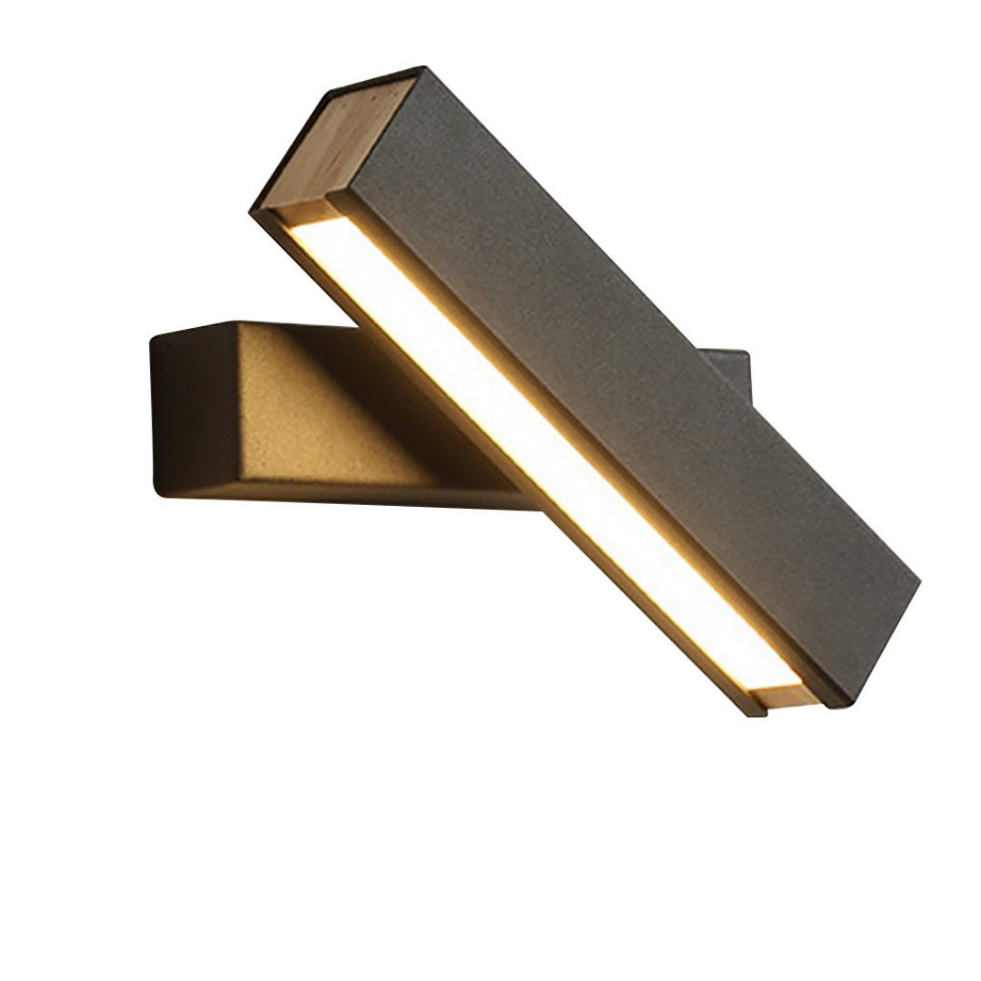 LuxeGlow Rotierbare LED-Wandlampe – Minimalistische verstellbare Beleuchtung