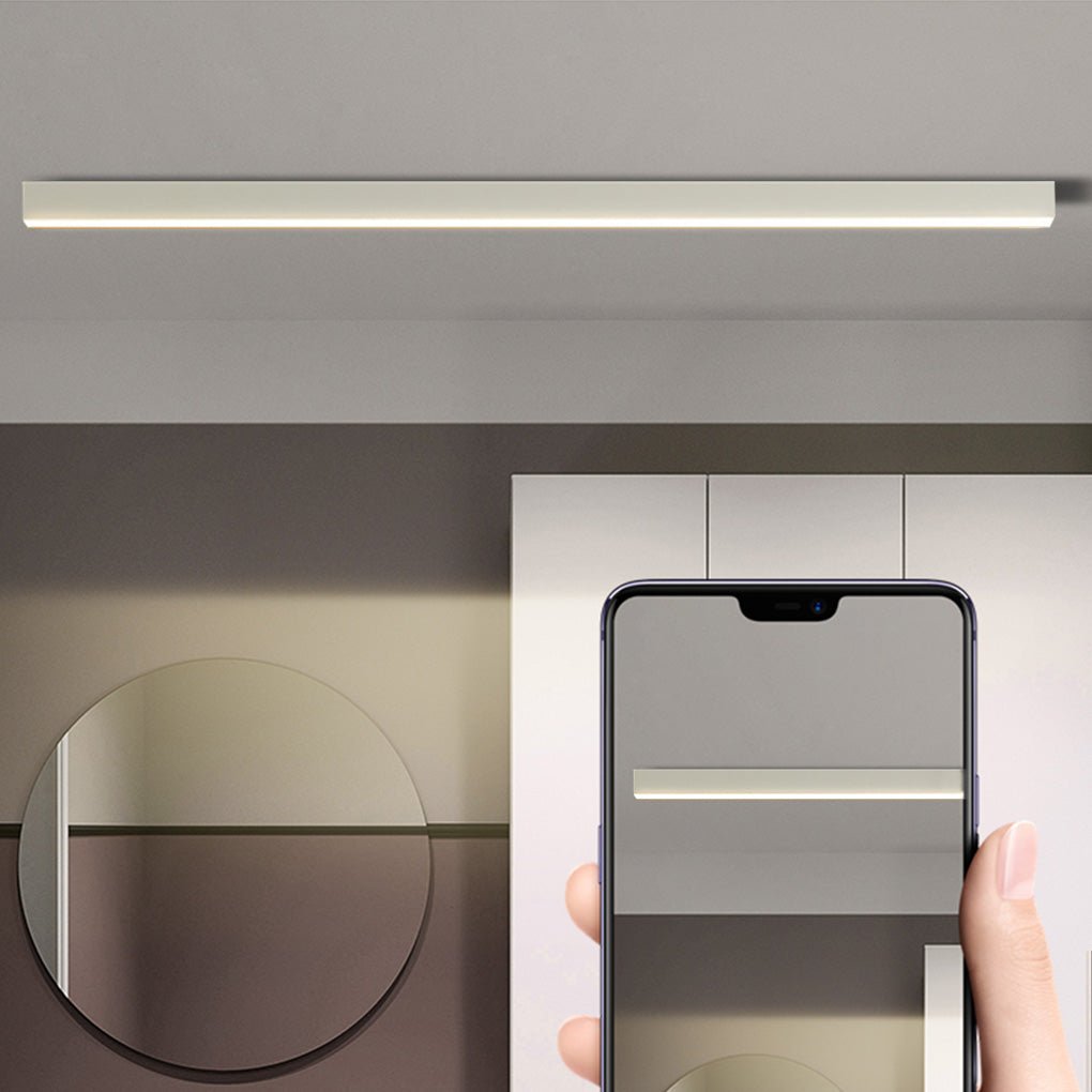 Deckenleuchte Moderne Dimmbar LED Streifenlampe