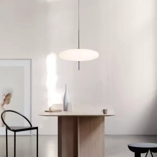 Moderne Metall- und Acrylaufhängung - Ökologisches LED-Design lampe minimalistisch