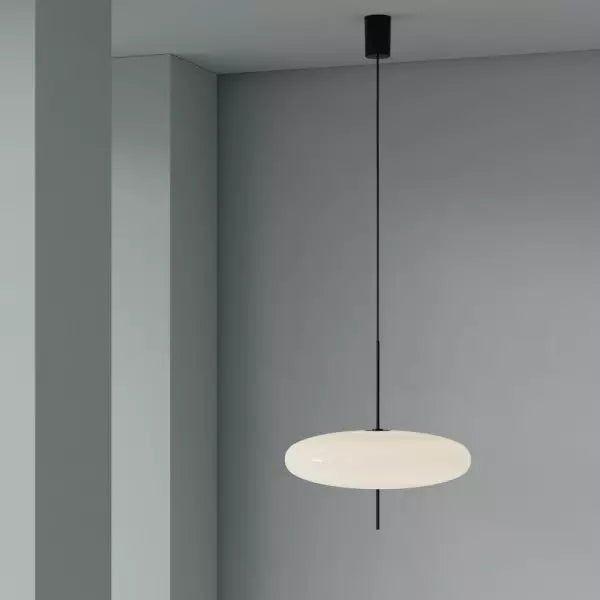 Moderne Metall- und Acrylaufhängung - Ökologisches LED-Design lampe minimalistisch