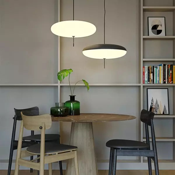 Moderne Metall- und Acrylaufhängung - Ökologisches LED-Design lampe minimalistisch