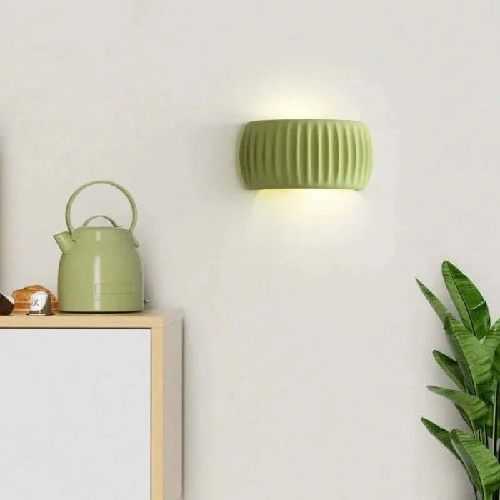 RibbedGlow – Luxus Wandleuchte mit moderner Eleganz
