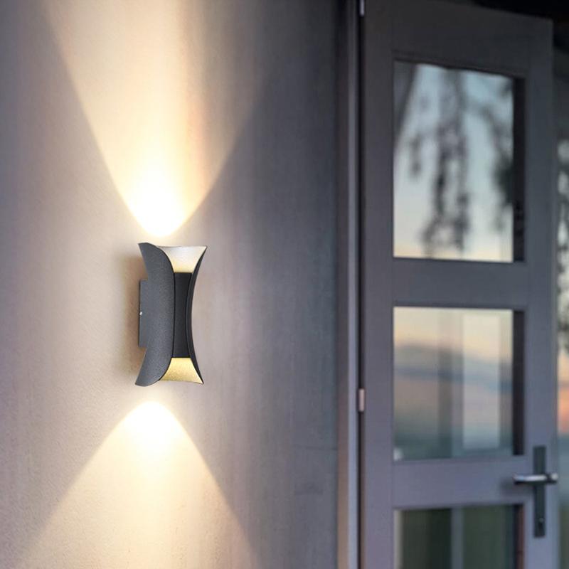 Außenwandleuchte wasserdicht moderne LED Wandleuchte