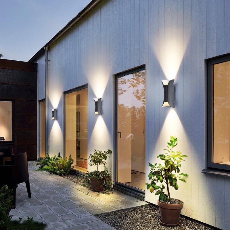 Außenwandleuchte wasserdicht moderne LED Wandleuchte