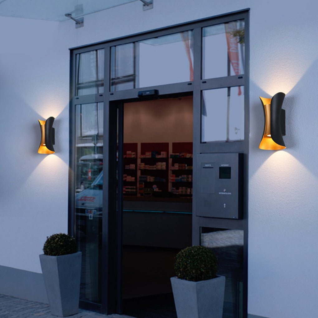 Außenwandleuchte wasserdicht moderne LED Wandleuchte