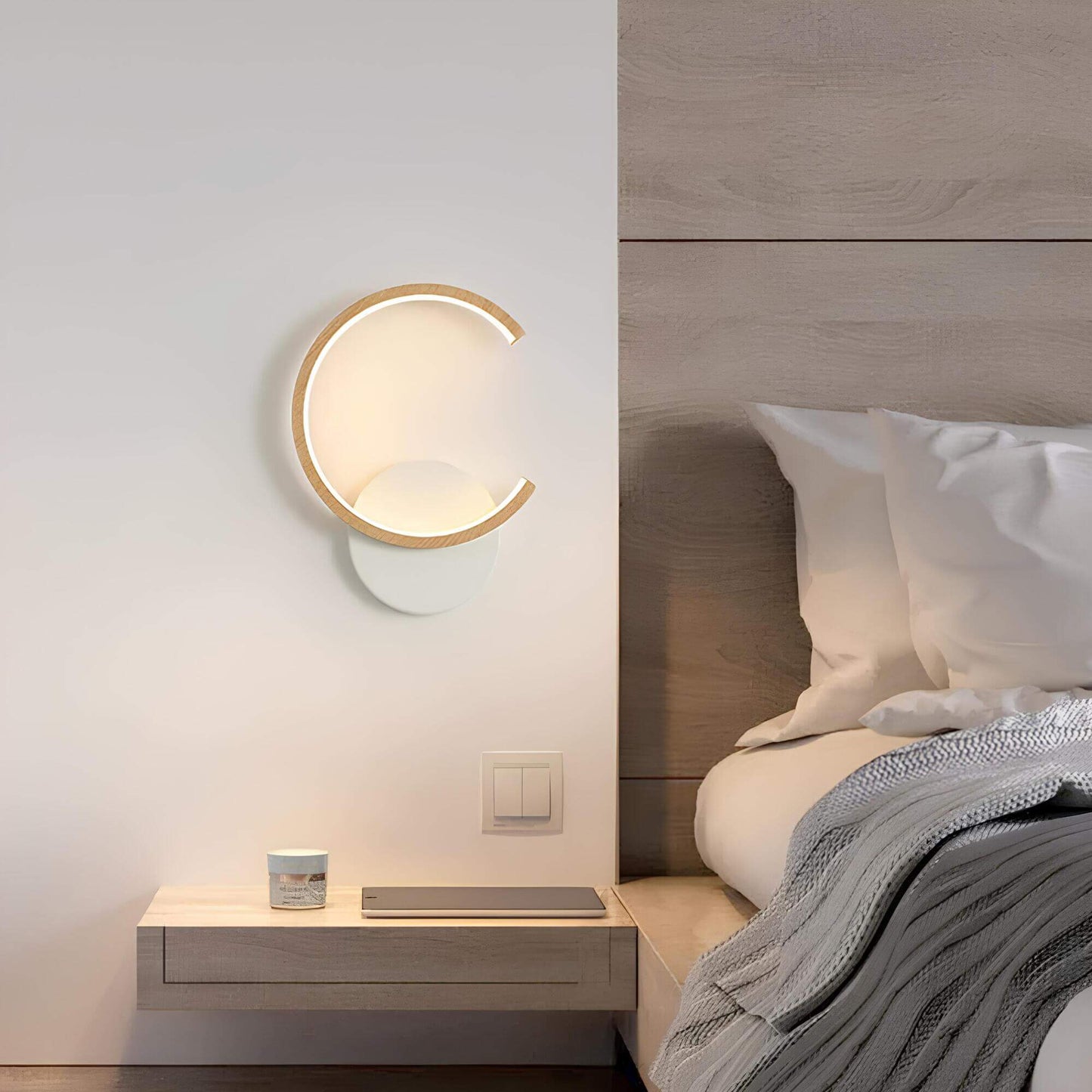 Elegante LED-Wandlampe für Wohn- und Schlafzimmer