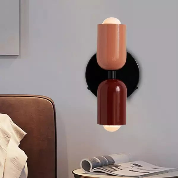 Wandleuchte Modern Dual Glass Wandlampe