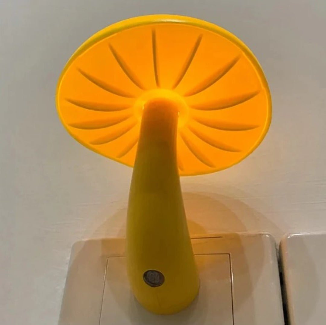 Verzaubernde Pilzwandlampe mit Smart-Sensor – Gemütliches Ambient-Nachtlicht für Schlafzimmer und Flur