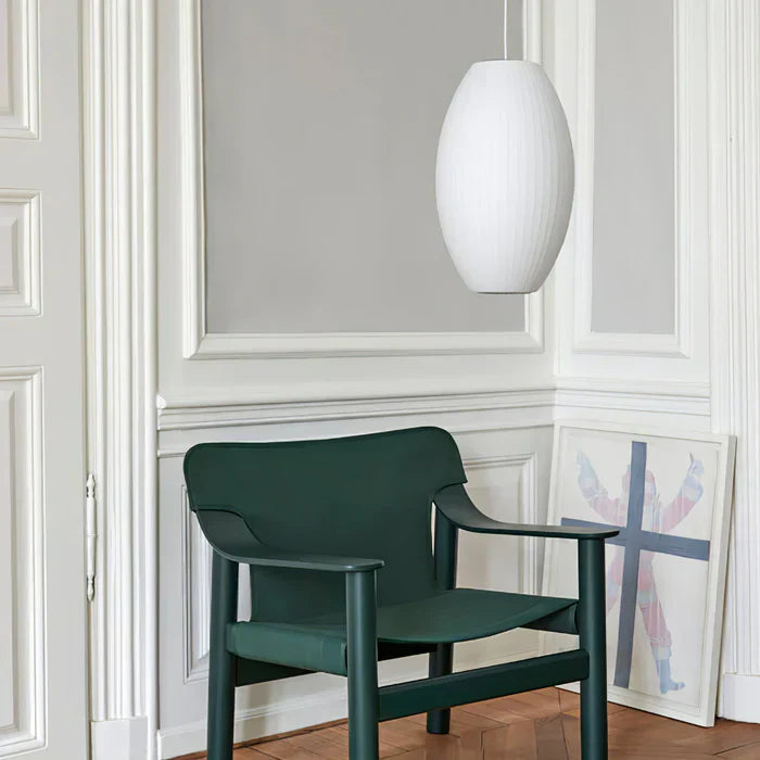 Holz- und Stahl-Nordic-Hängelampe – Moderne Eleganz für Ihr Interieur