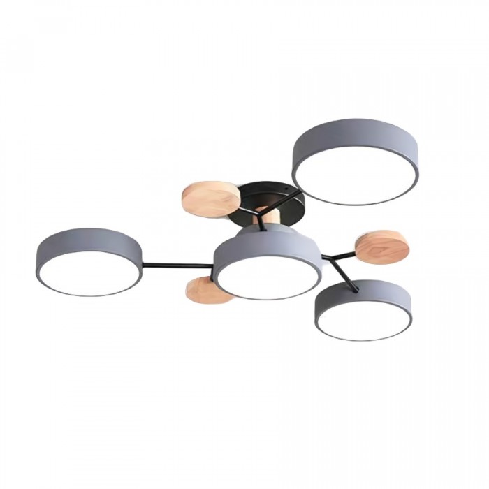 LED-Deckenlampe Nordic Branched Disc - Eleganz und Wärme in Ihrem Innenraum