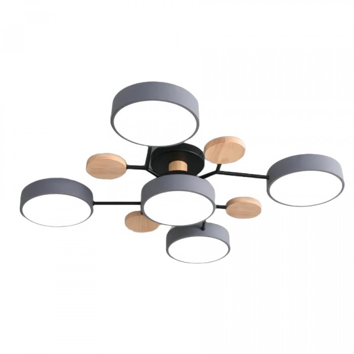 LED-Deckenlampe Nordic Branched Disc - Eleganz und Wärme in Ihrem Innenraum