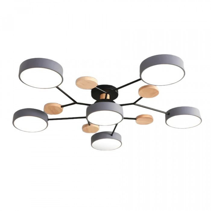 LED-Deckenlampe Nordic Branched Disc - Eleganz und Wärme in Ihrem Innenraum
