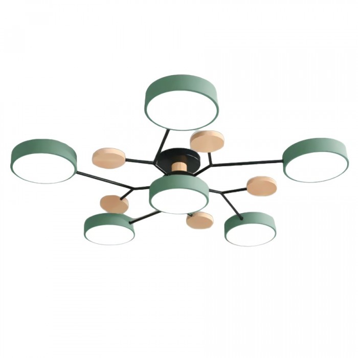 LED-Deckenlampe Nordic Branched Disc - Eleganz und Wärme in Ihrem Innenraum