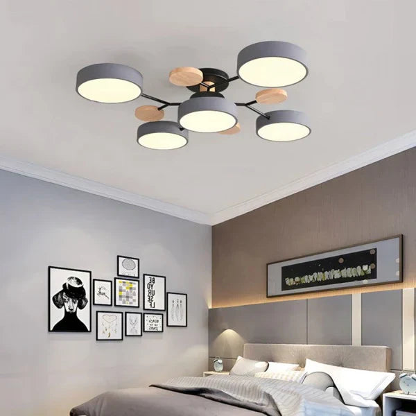 Garduru | Skandinavische verzweigte LED-Deckenleuchte