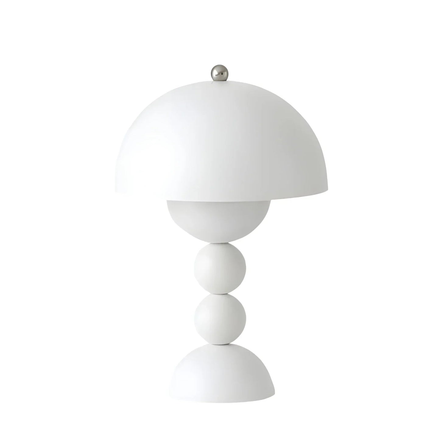 Moderne geometrische Tischlampe - Stilvolles skandinavisches Design mit buntem Fuß