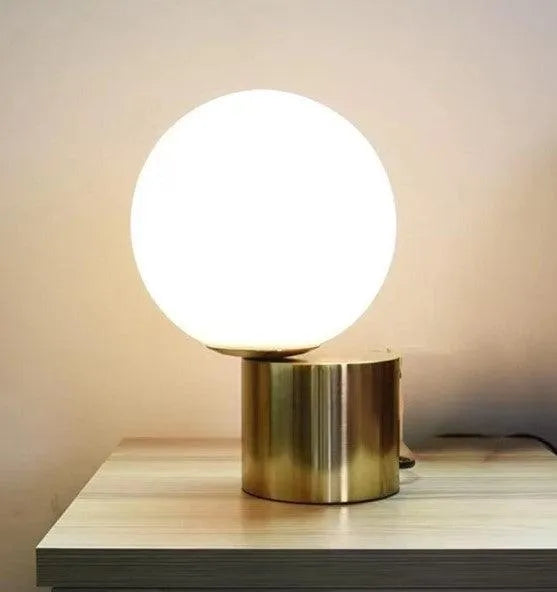 Nordique - Moderne Glasballen Tischlampe
